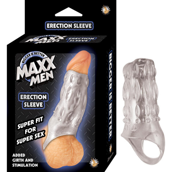 782631261714 Maxx Men Erection Sleeve Clear