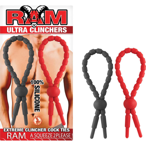 782631269604 Ram Ultra Clinchers Red & Black