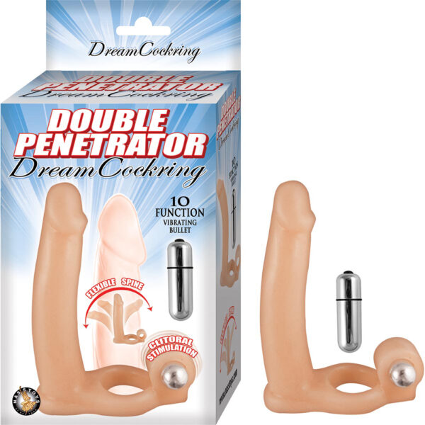 782631270501 Double Penetrator Dream Cockring Flesh