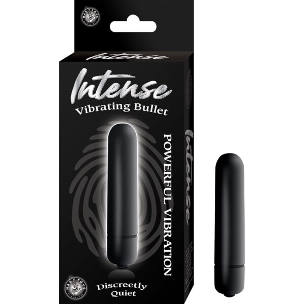 782631280432 Intense Vibrating Bullet Black