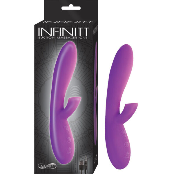 782631282429 Infinitt Suction Massager One Purple