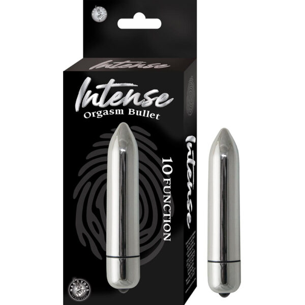 782631285536 Intense Orgasm Bullet Silver