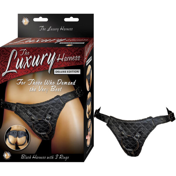 782631289329 The Luxury Harness Deluxe Edition Black