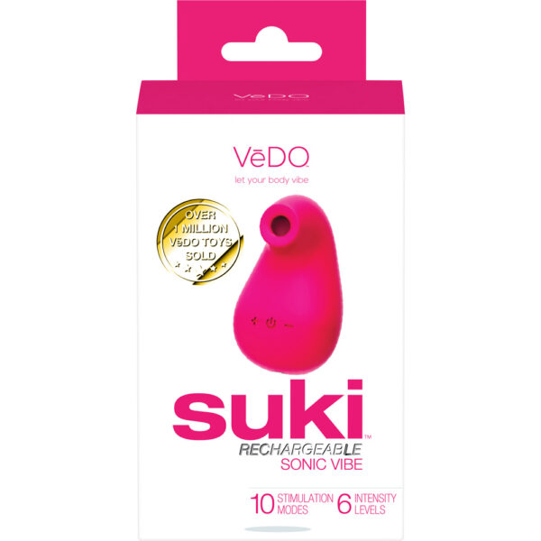 789185757144 Suki Rechargeable Sonic Vibe Foxy Pink