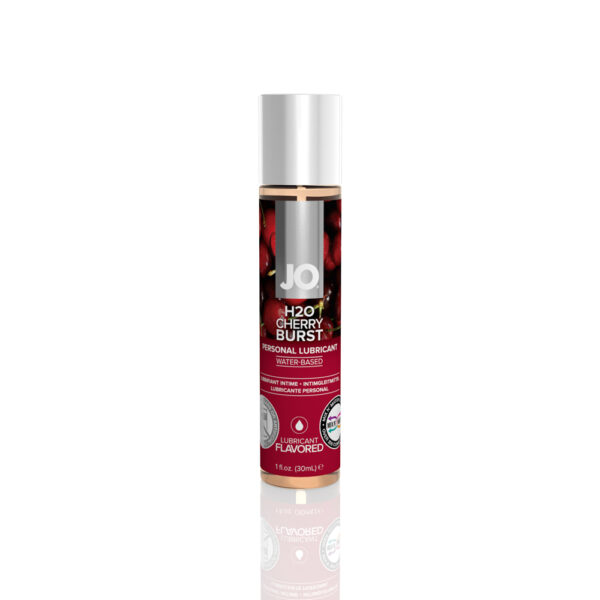 796494101162 JO H2O Flavored Lubricant Cherry Burst 1 oz.