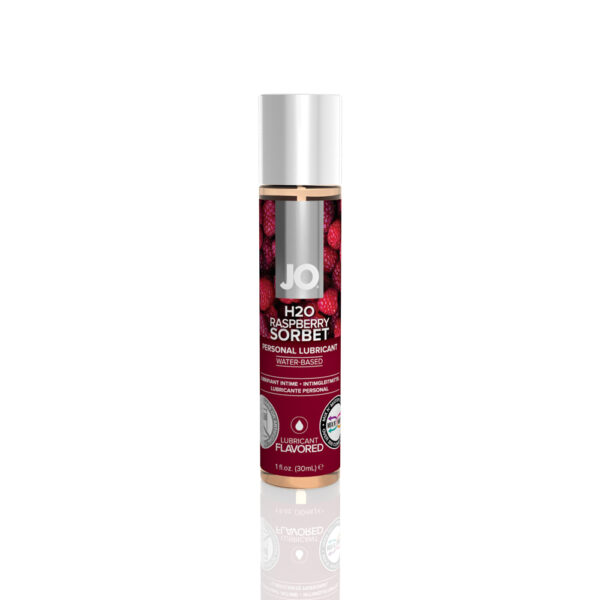 796494101179 JO H2O Flavored Lubricant Raspberry Sorbet 1 oz.