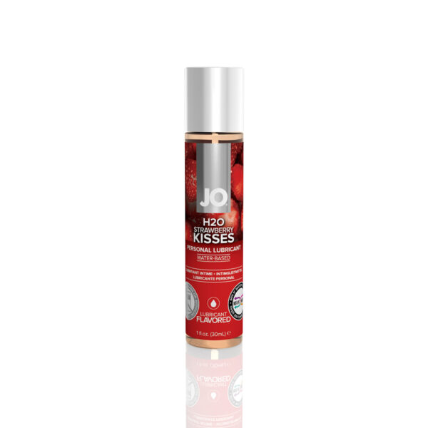 796494101186 JO H2O Flavored Lubricant Strawberry Kiss 1 oz.