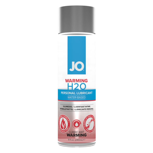 796494400784 JO H2O Lubricant Warming 8 oz.