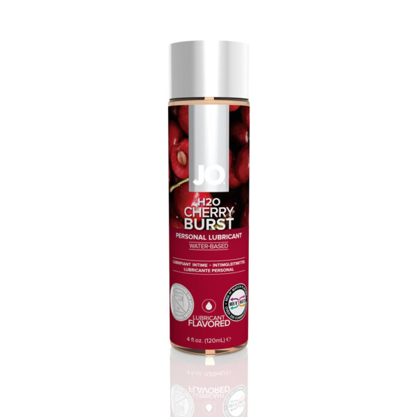 796494401163 JO H2O Flavored Lubricant Cherry Burst 4 oz.