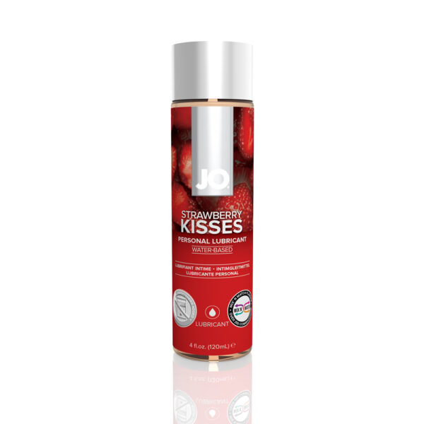 796494401187 JO H2O Flavored Lubricant Strawberry Kiss 4 oz.