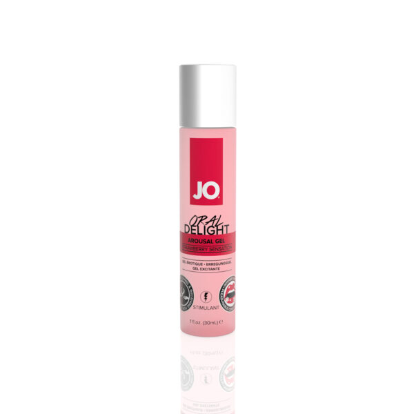 796494404812 2 JO Oral Delight Strawberry Sensation 1 oz.