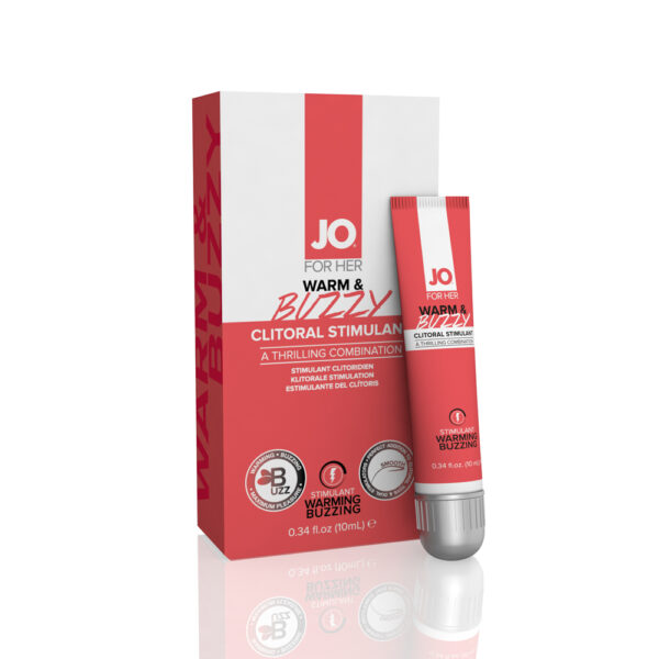 796494412169 JO Warm & Buzzy Clitoral Cream 10 ml.