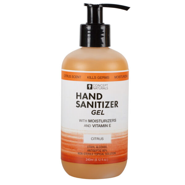 812149029565 Concept Naturals Hand Sanitizer Citrus 8.12 oz.