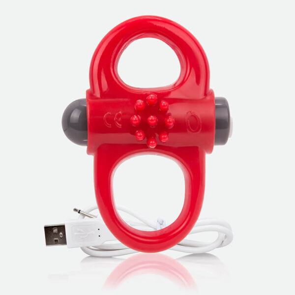 817483012495 Charged Yoga Vooom Mini Vibe Red 1 Ct