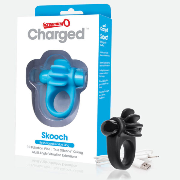 817483012730 Charged Skooch Ring Blue 1 Ct