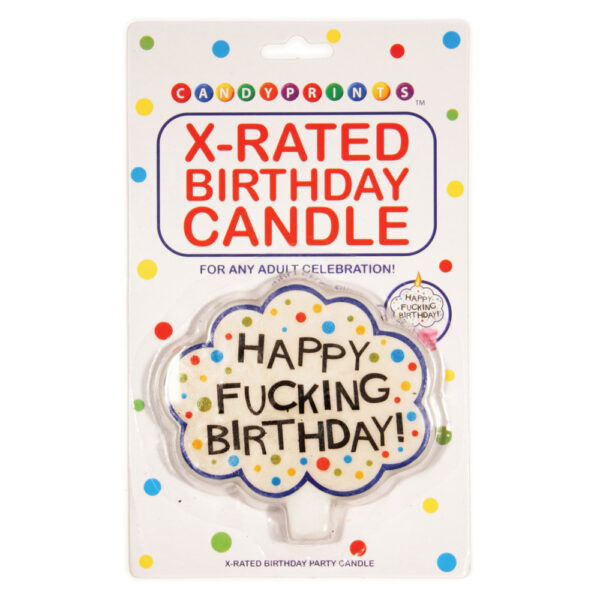 817717005491 X-Rated Birthday Party Candle