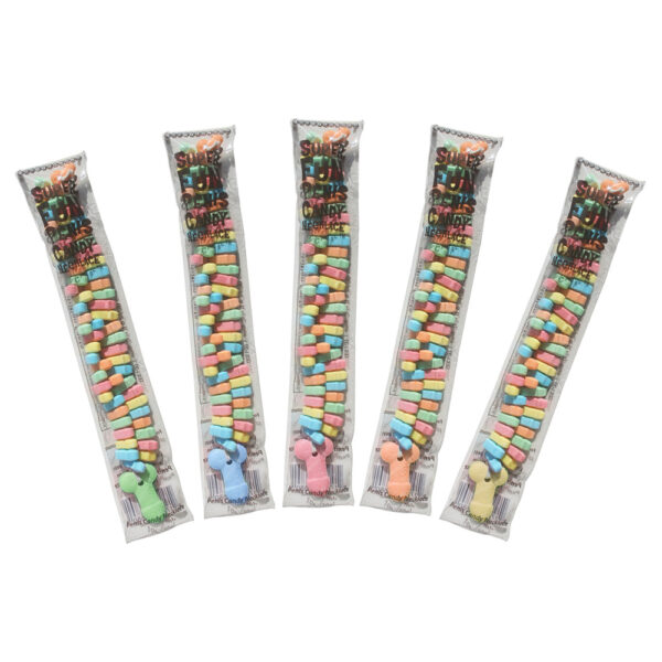 817717006801 2 Super Fun Penis Candy Necklace 24Ct Display