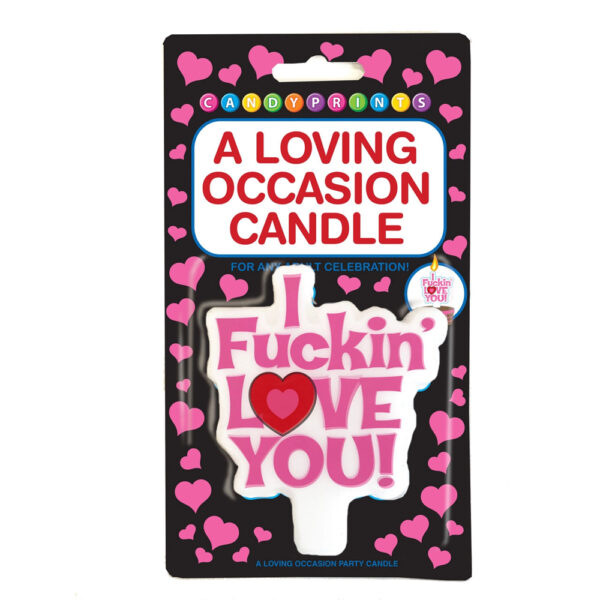 817717009789 A Loving Occasion Party Candle