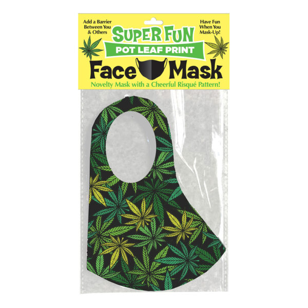 817717010174 Super Fun Pot Leaf Mask