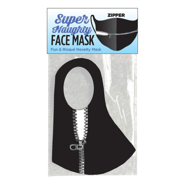 817717010242 Super Naughty Zipper Mouth Mask