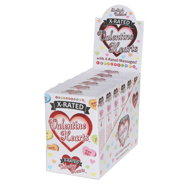 817717027462 X-Rated Valentine Heart Candy 6Ct Display