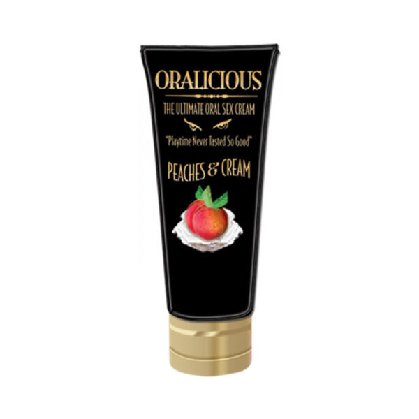 818631021543 Oralicious Peaches & Cream 2 oz.