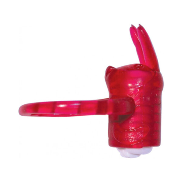 818631022724 2 Horny Honey Vibro Ring Bunny - Magenta