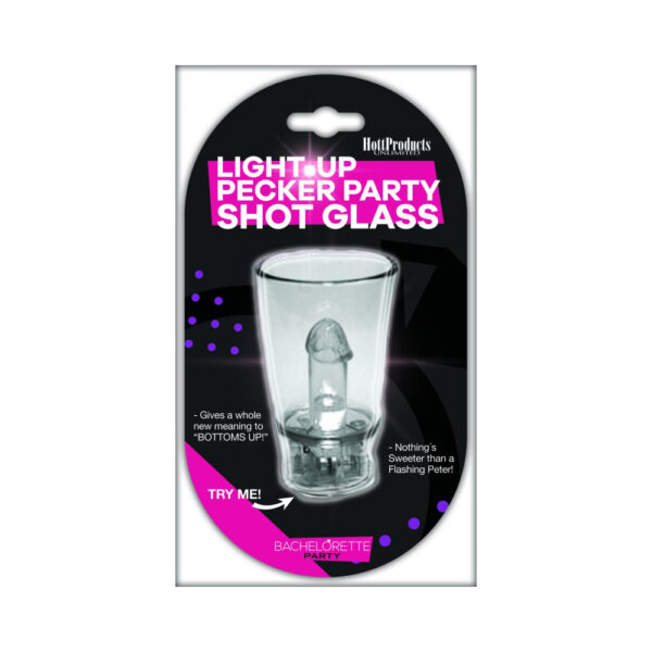 818631022854 Hang String Light Up Shot Glass Clear