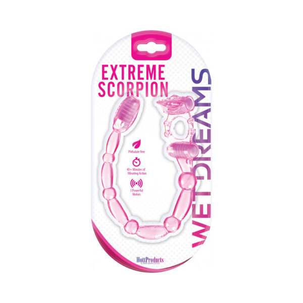 818631022984 Super Xtreme Vibe - Scorpion With Dual Stinger Anal Vibe - Magenta