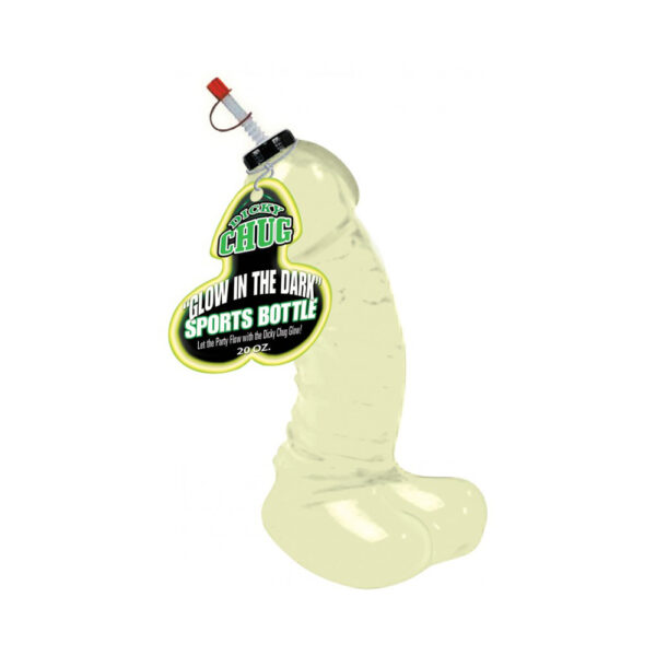 818631023332 Dicky Chug Big Glow In The Dark Sports Bottle 20 oz.