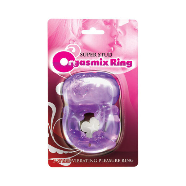818631023851 Super Stud Orgasmix Ring Purple