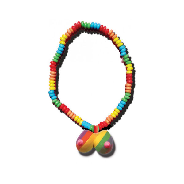 818631030927 2 Rainbow Boobie Candy Necklace