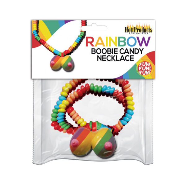 818631030927 Rainbow Boobie Candy Necklace