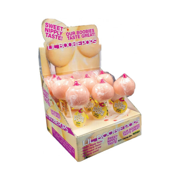 818631032167 Lil Boobie Pops 9Ct Display