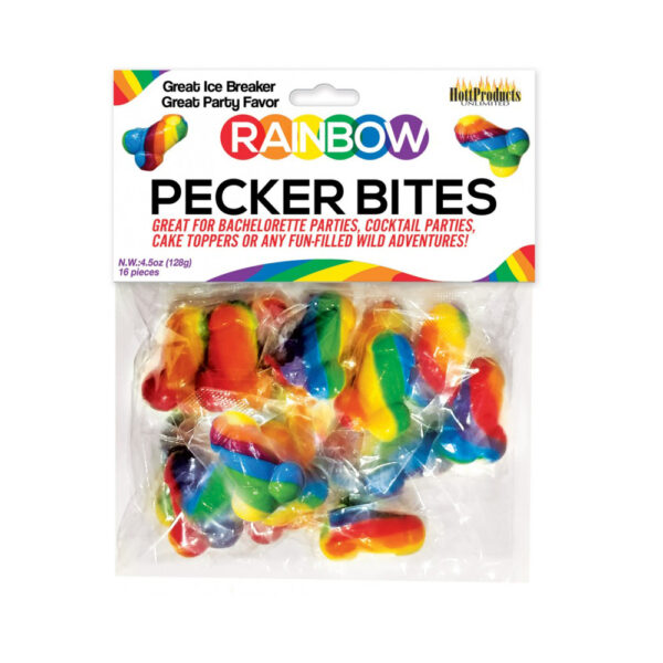 818631032532 Rainbow Pecker Bites Candies