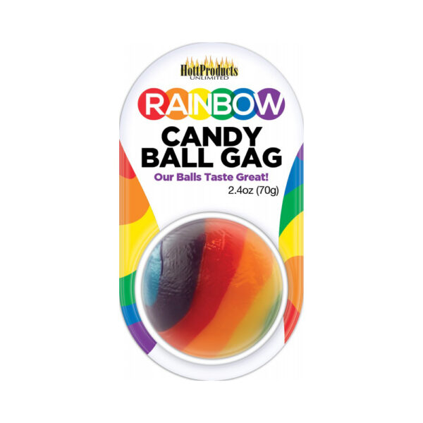 818631032570 Rainbow Candy Ball Gag