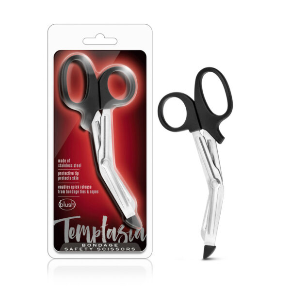 819835022640 Temptasia Safety Scissors Black