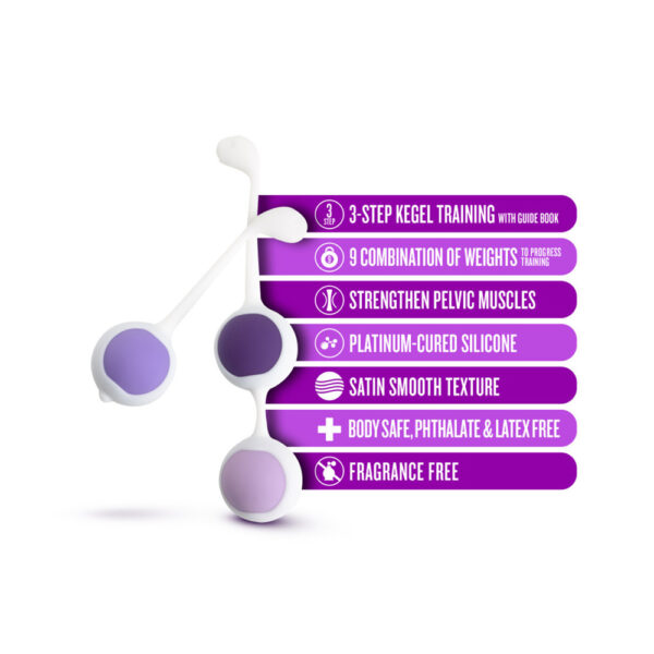 819835024125 2 Wellness Kegel Training Kit Purple