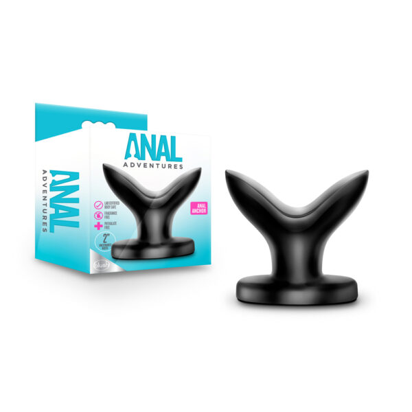 819835025924 Anal Adventures Anal Anchor Black