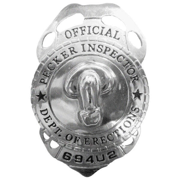 825156102565 Pecker Inspector Badge