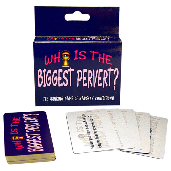 825156107140 Who Is The Biggest Pervert? Card Game