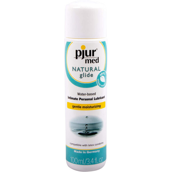 827160106317 Pjur Med Natural Glide Water-Based Personal Lubricant 100Ml Bottle