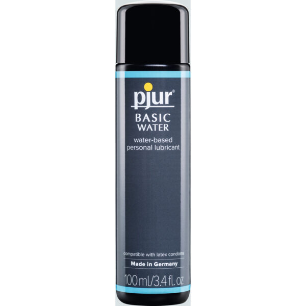 827160112080 Pjur Basic Water Water-Based Personal Lubricant 100Ml Bottle