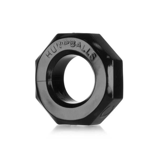 840215114433 2 Humpballs Cock Ring Black