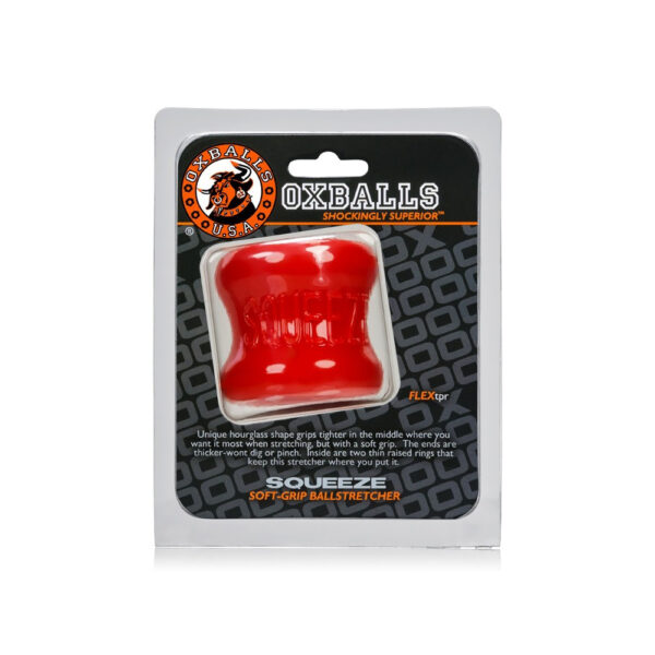 840215118967 Squeeze Ball Stretcher Red