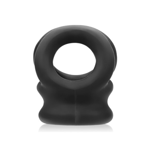 840215119544 3 Tri-Squeeze Cock Sling/Ball Stretcher Black Ice