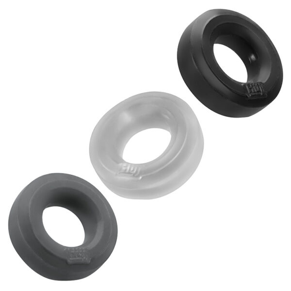 840215120052 3 Huj3 C-Ring 3-Pack By Hunkyjunk Tar/Multi