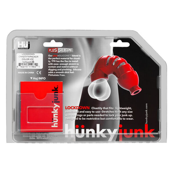 840215120090 2 Lockdown Cage Chastity By Hunkyjunk Cobalt
