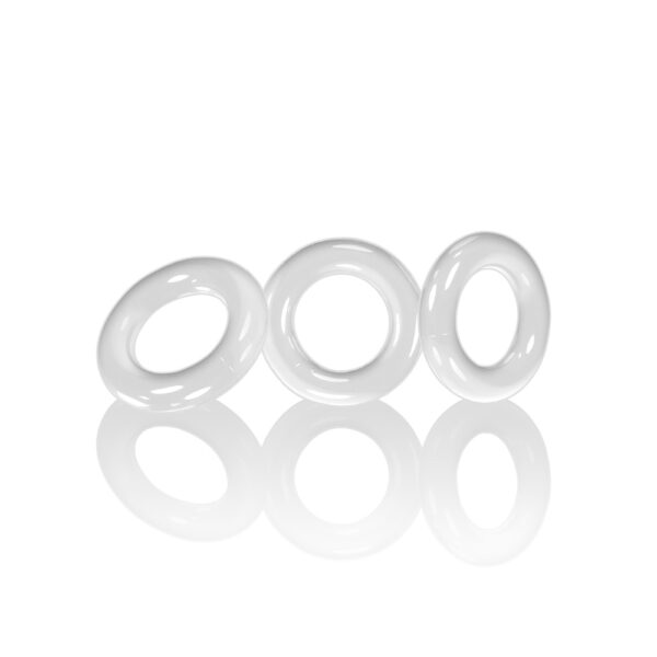840215120335 2 Willy Rings 3-Pack Cockrings White