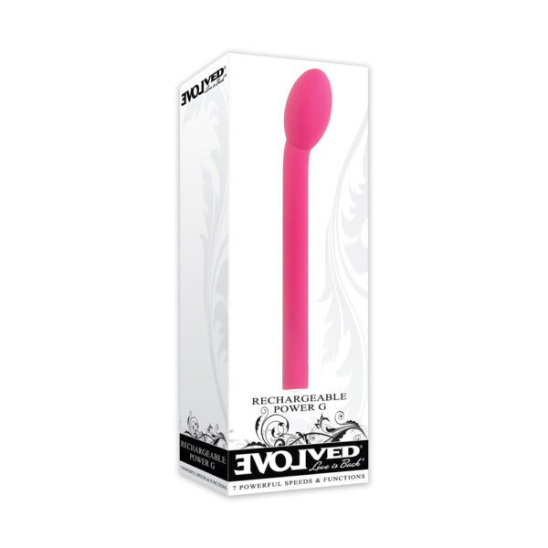 844477011127 Rechargeable Power G Pink Vibrator